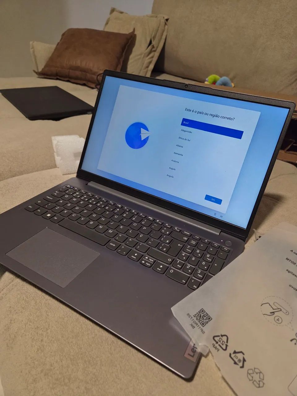 Notebook leonovo 
