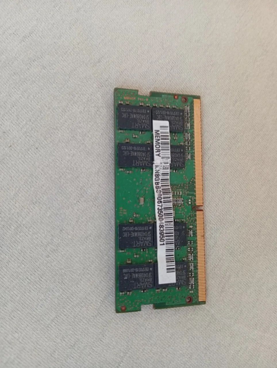 Memória Ram DDR4 8GB "Smart" notebook 