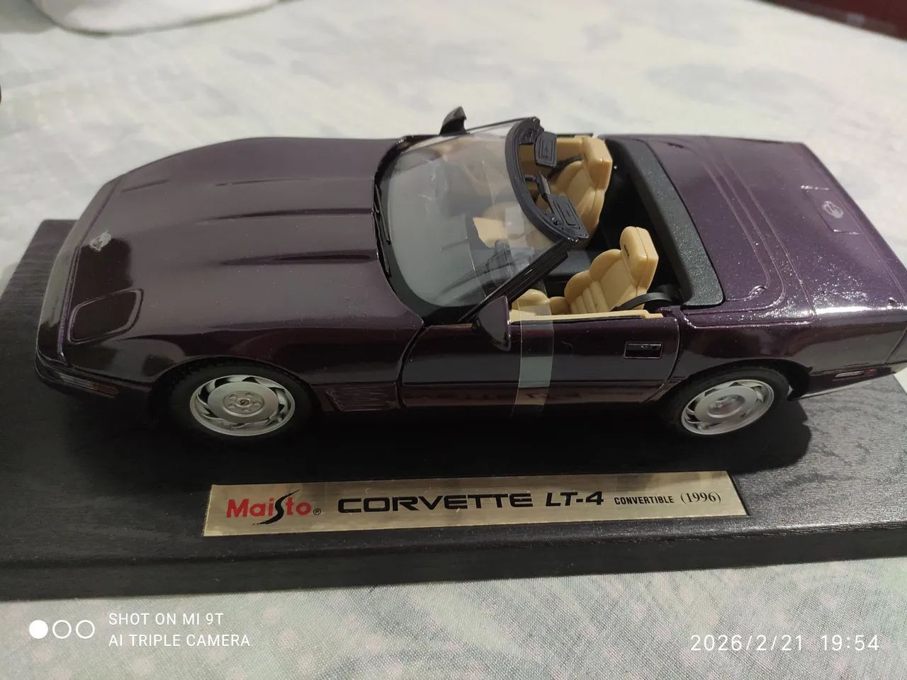 VENDE SE CORVETE LT-4 MINIATURA (MAISTO) - Foto 2