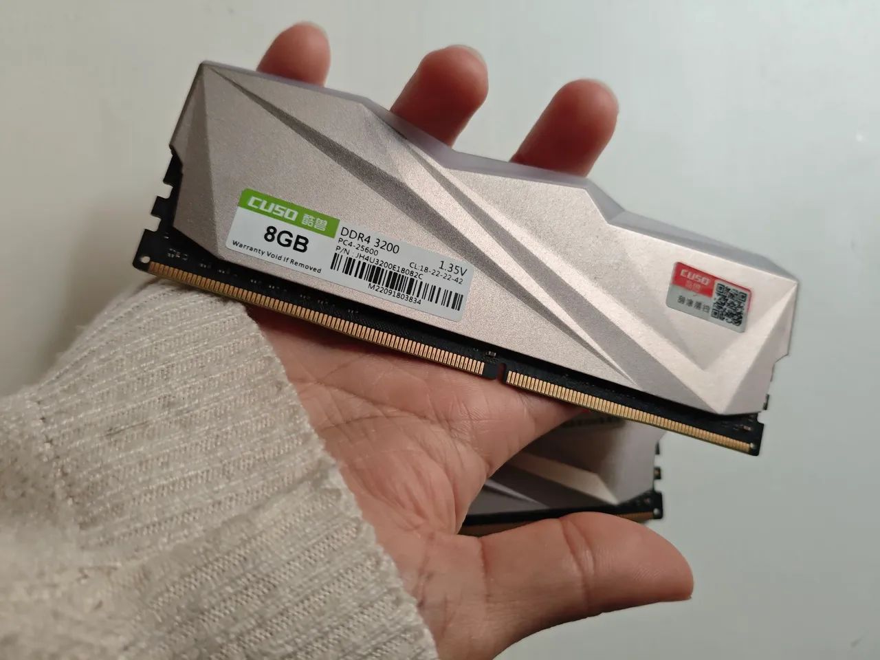 Pente de 8gb 3200mhz RGB - Foto 2