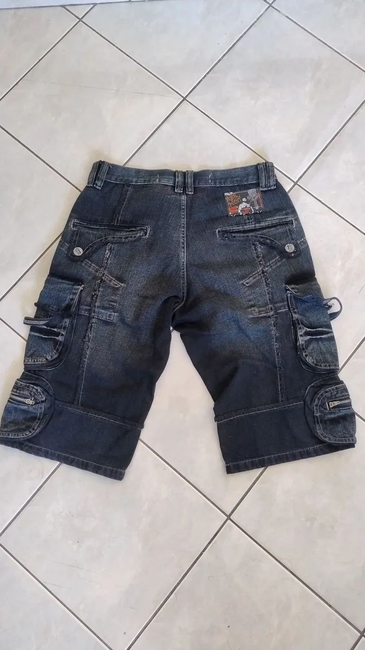 Bermuda Cargo Jeans - Foto 2
