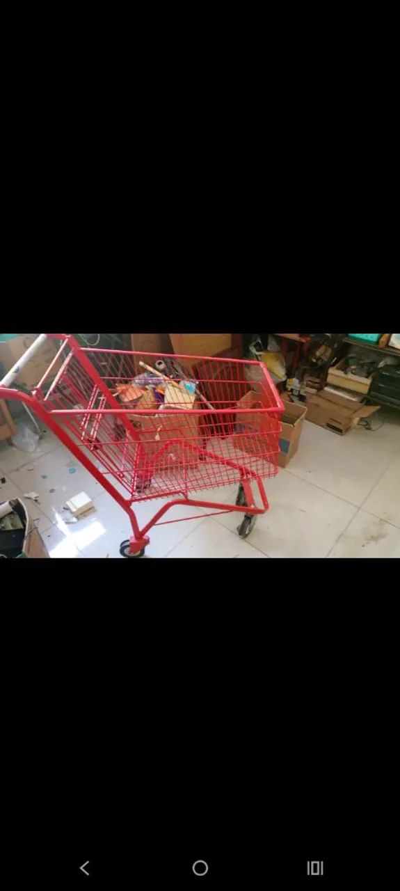 Vendo carrinho de supermercado - Foto 2