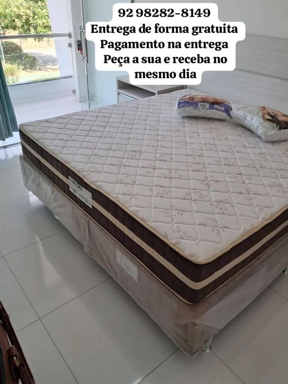 Cama super king na promoção 