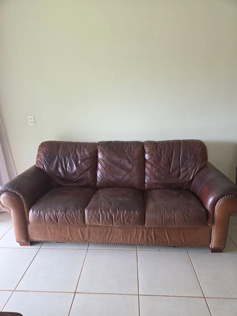 Sofá de couro legítimo  - Foto 2