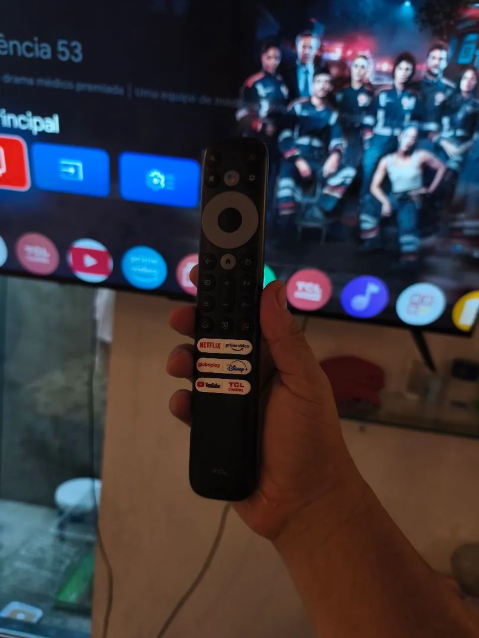 Smart tv TCL 55 polegadas UHD 4K HDR novinha - Foto 5