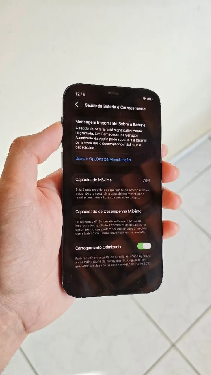 IPHONE 12 128 GIGAS + CAPINHA + CARREGADOR  - Foto 4