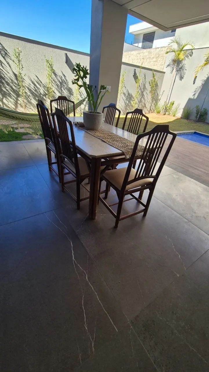 Mesa de jantar com cadeiras - Foto 5