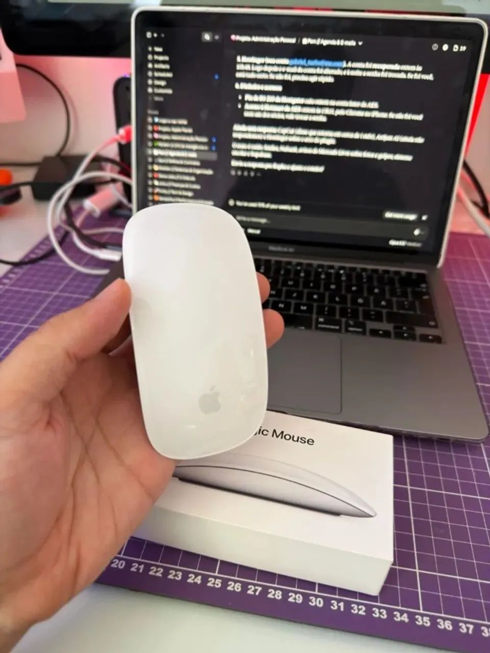 Apple Magic Mouse 2 Impecável com Caixa
