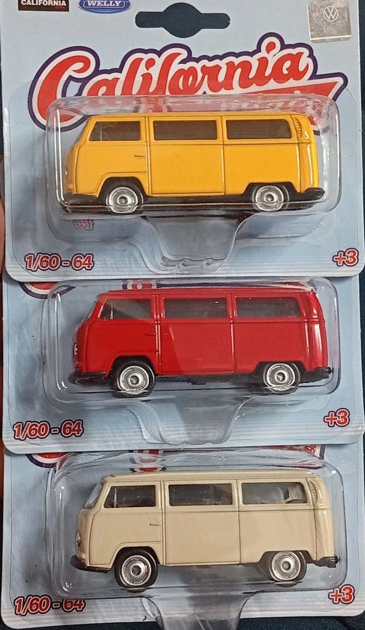 Kombi Miniatura Califórnia Minis 