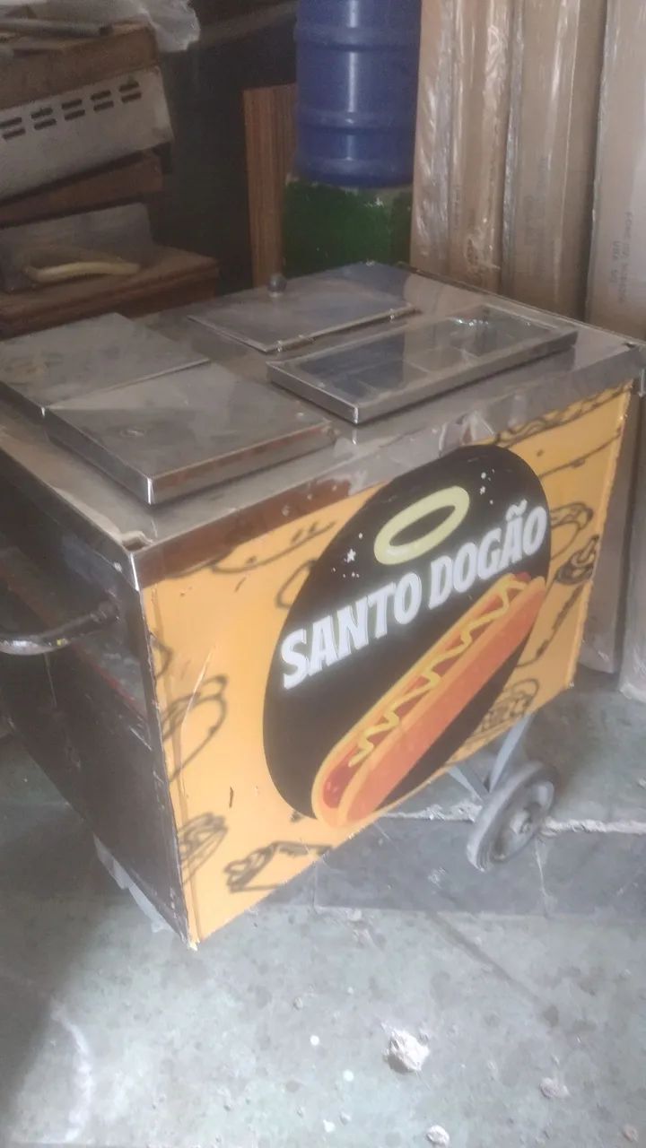 Carrinho de cachorro quente 