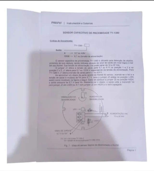 Sensor PRESYS TY-1280 - Foto 5