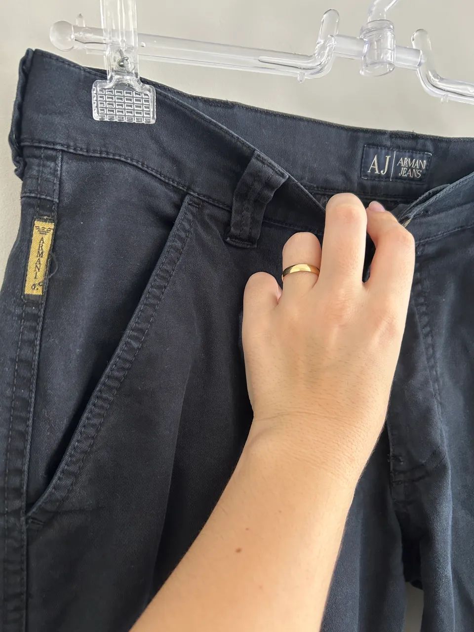 Calça sarja azul Armani Jeans Original - Foto 3
