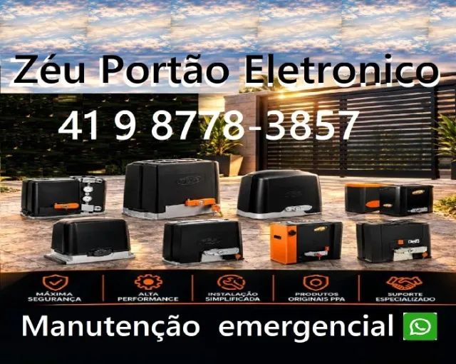  Manutenção portão eletronico