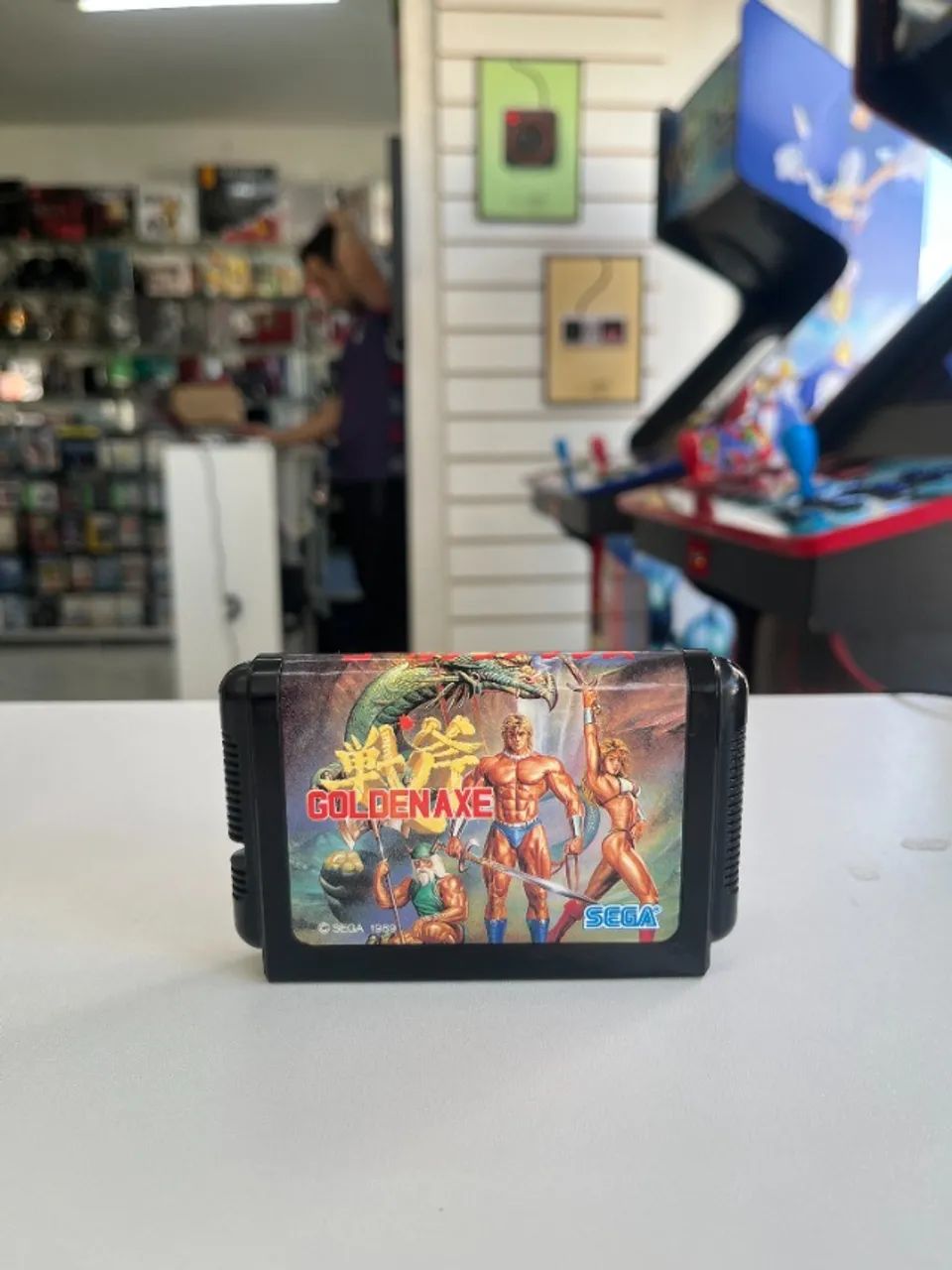JOGO GOLDEN AXE (JPN) NA CAIXA SEMINOVO - MEGA DRIVE - Jogos de
