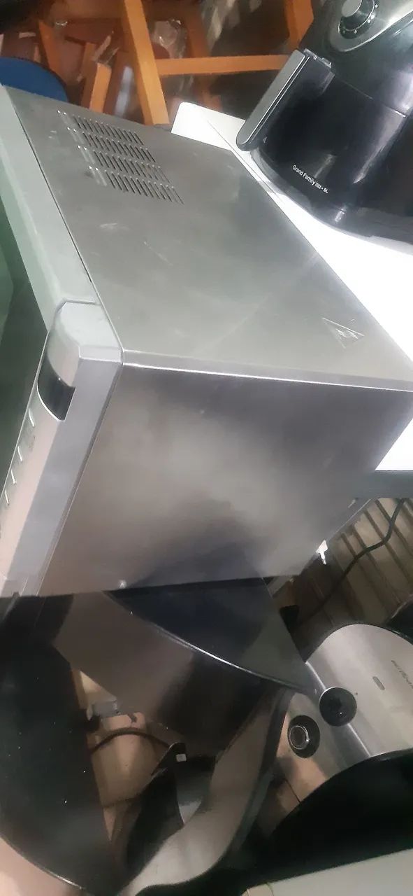Micro-ondas funcionando perfeitamente 