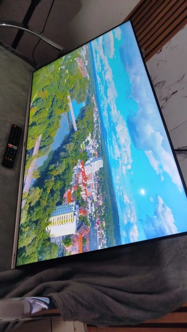 VENDO TV 43 SMART TOP COM OS PLÁSTICOS AINDA ,4 MESES DE USO, FUNCIONA PERFEITAMENTE!!! - Foto 5