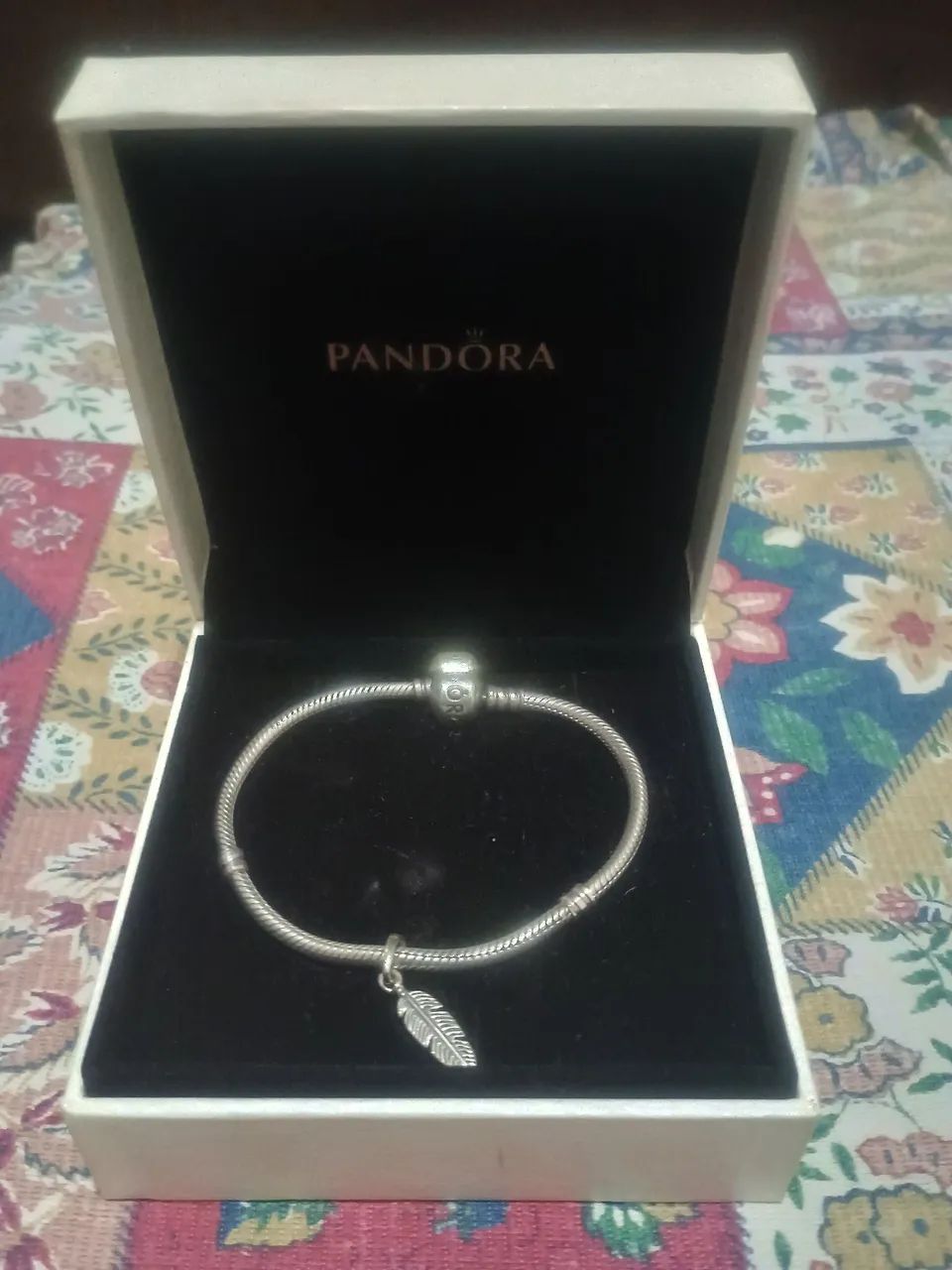 Pulseira Pandora original com berloque ! - Foto 2