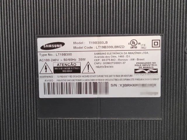 TV Samsung 19 Polegadas ,serve como monitor ,T19B300LB - Foto 4