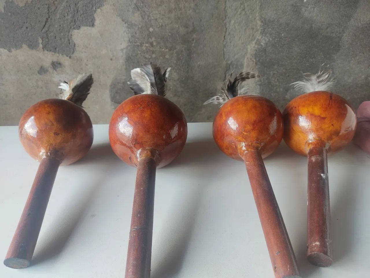 Maracás de coco e Maracás de cabaça