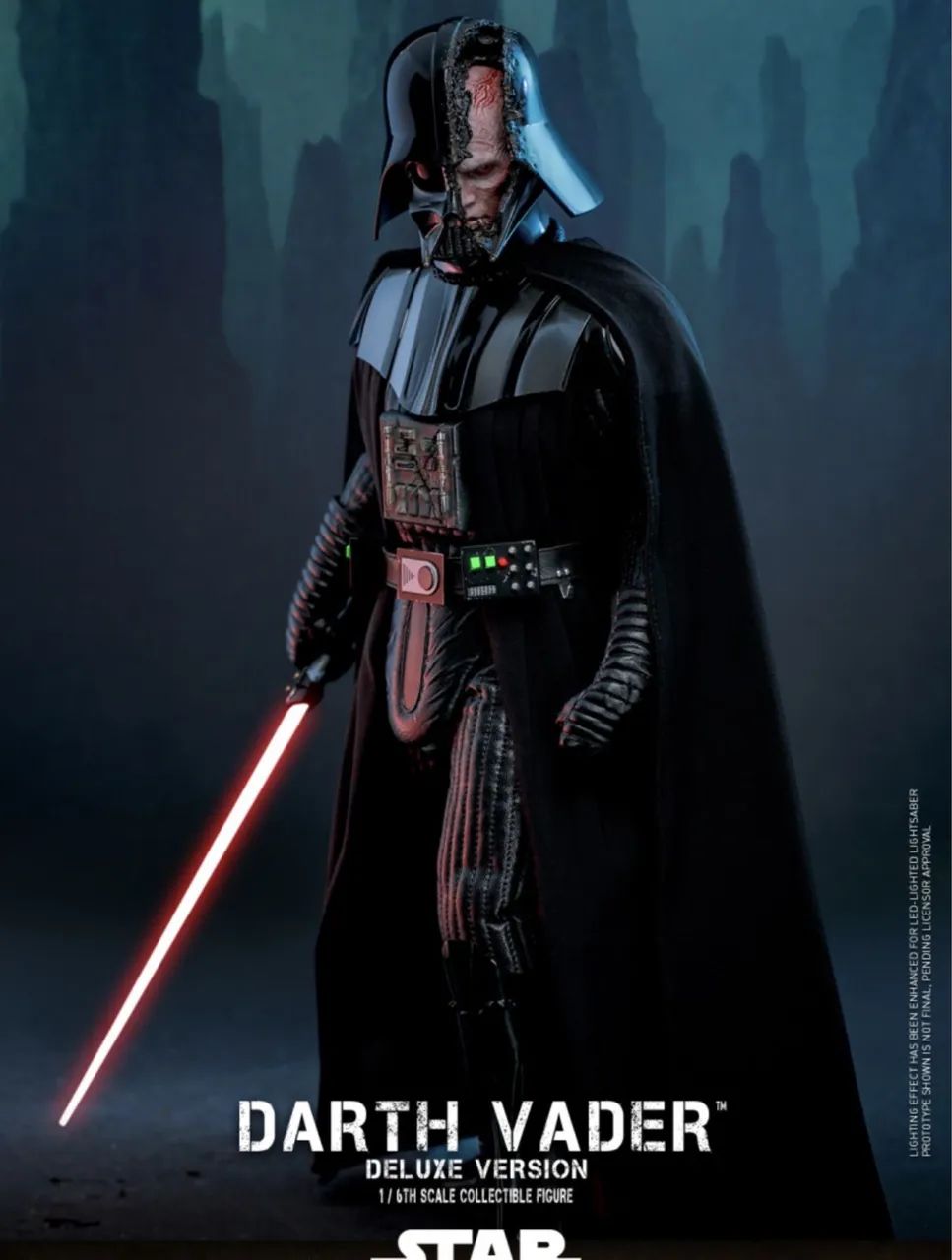 Darth Vader hot toys DX28 (deluxe version) - Hobbies e coleções