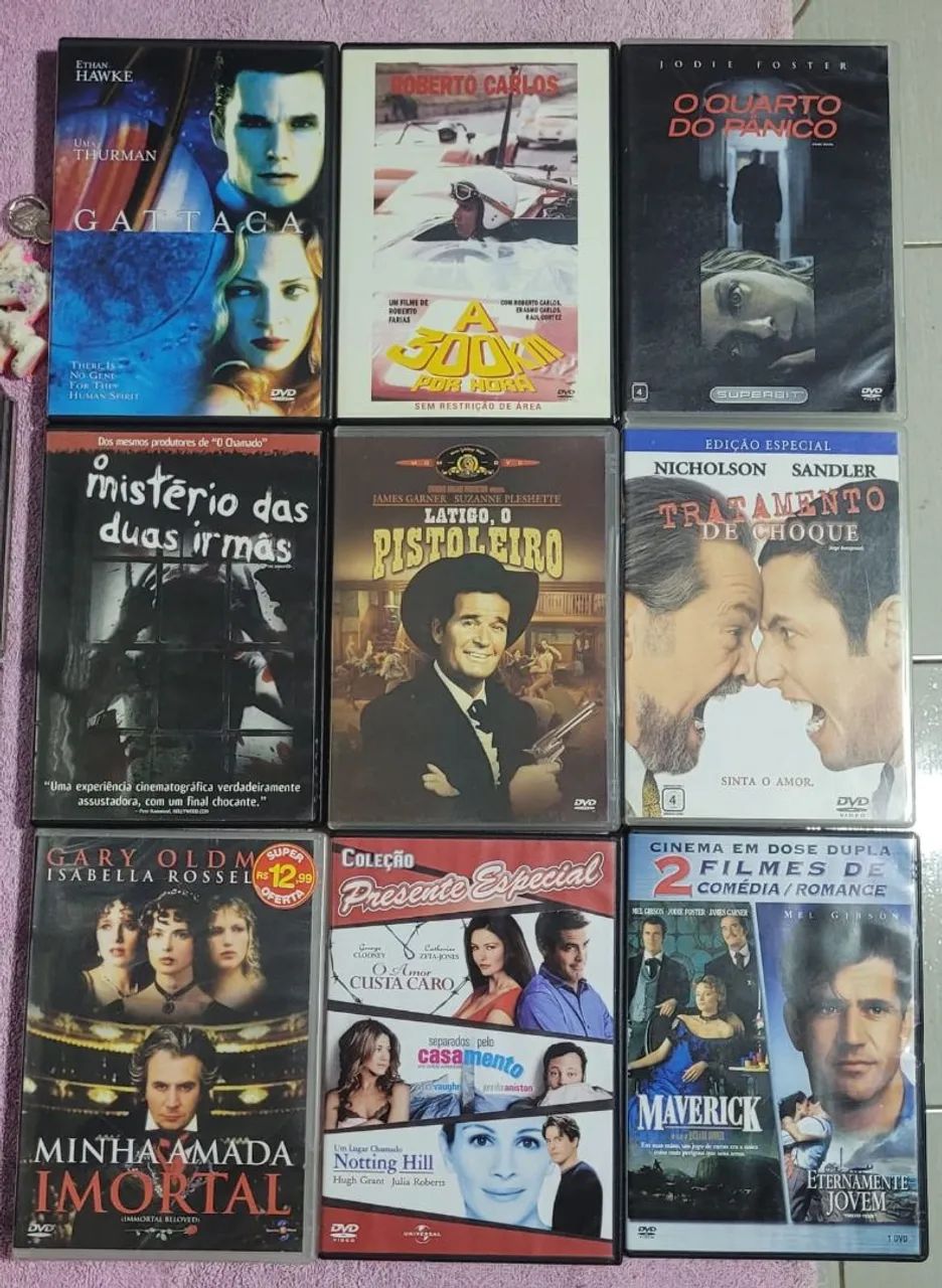 Lote de Dvd's de Filmes Diversos