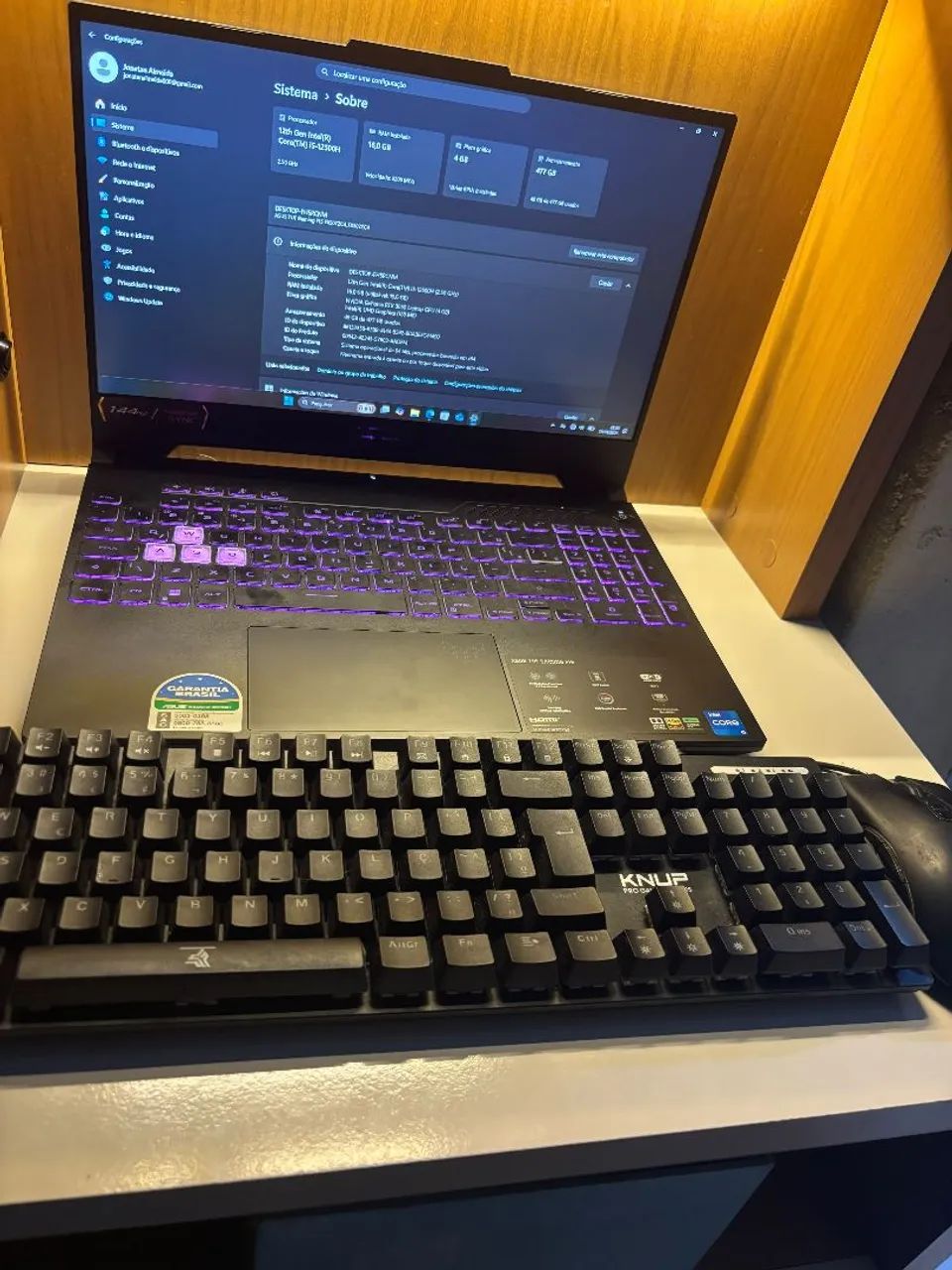 Asus tuf f15 RTX 3050 - Foto 2