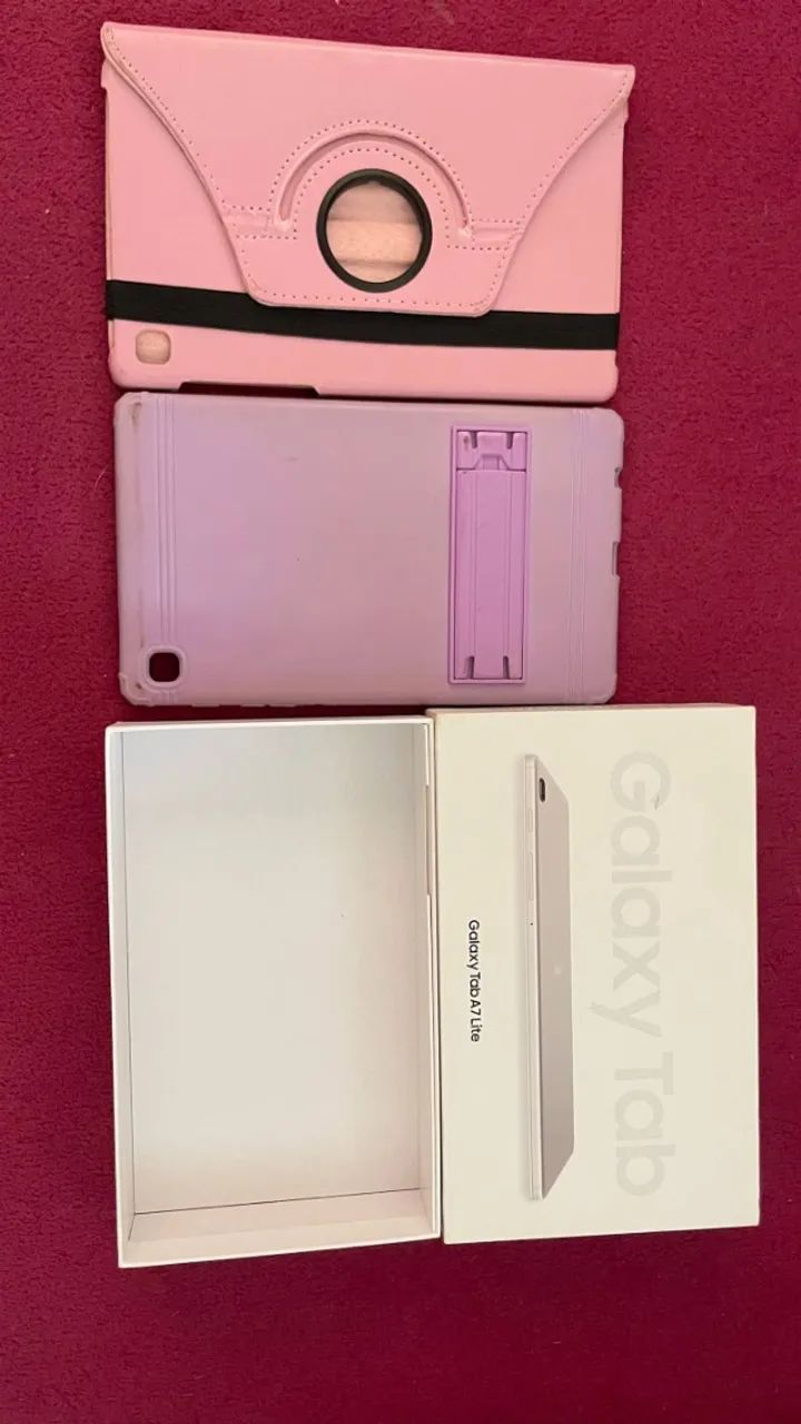 Tablet Galaxy Tab A A7 Lite SM-T220 8.7" 32GB prateado 3GB - Foto 2