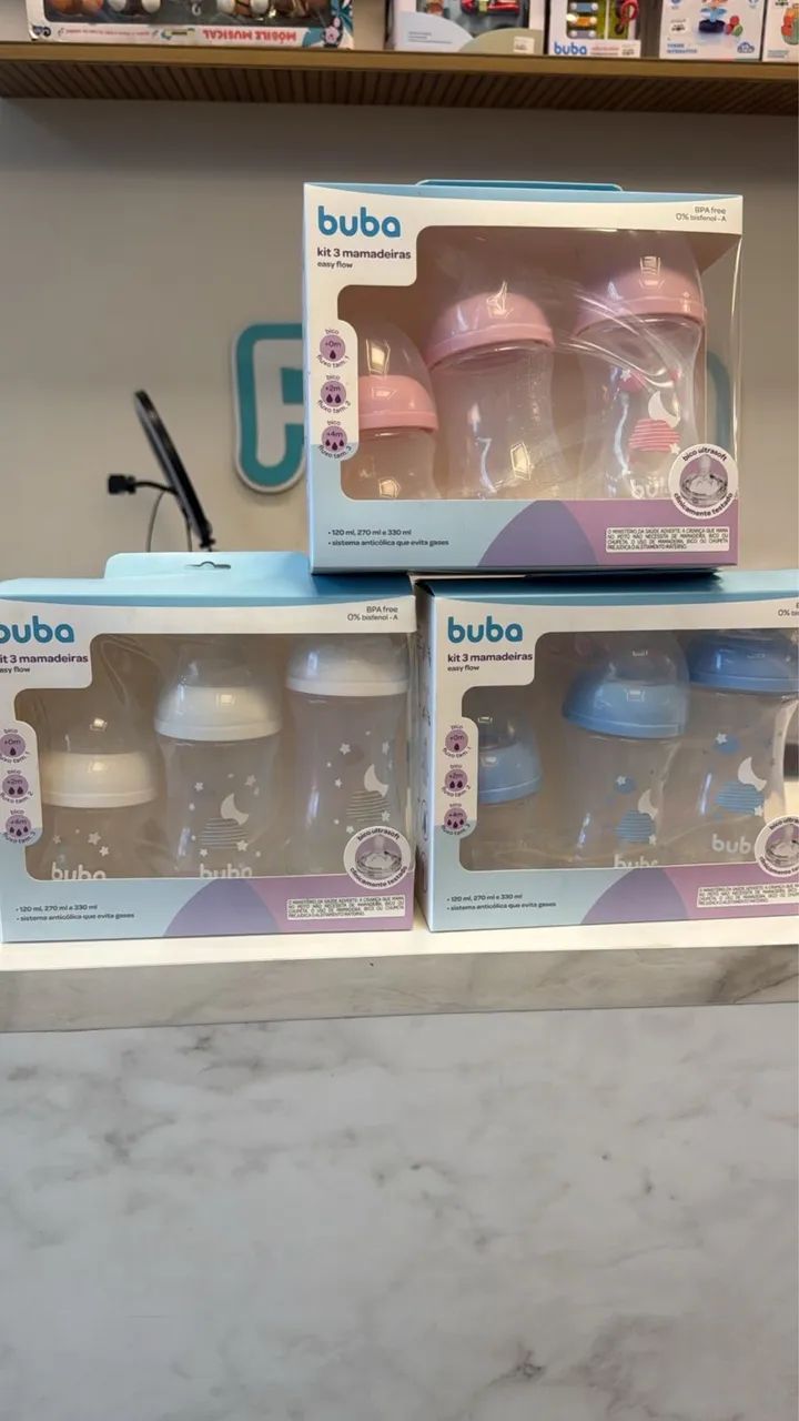 Kit Mamadeira Buba