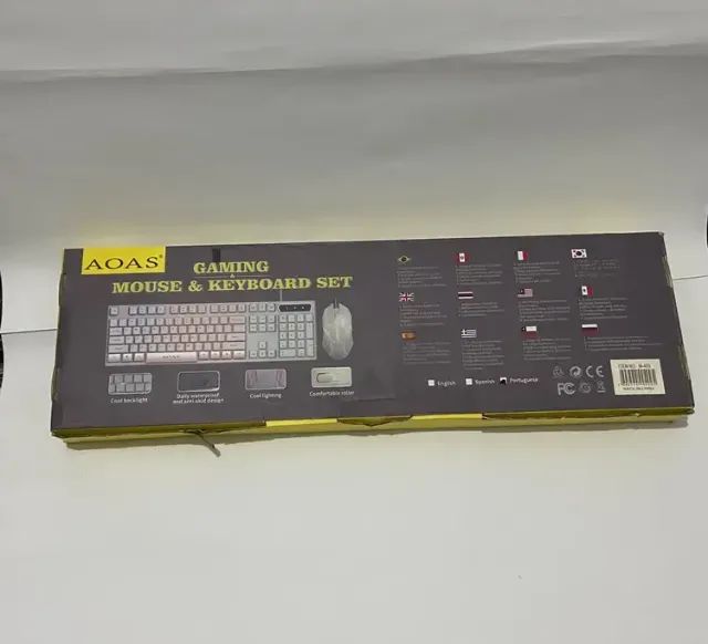 Kit Gamer AOAS M-400 - Teclado e Mouse - Foto 2