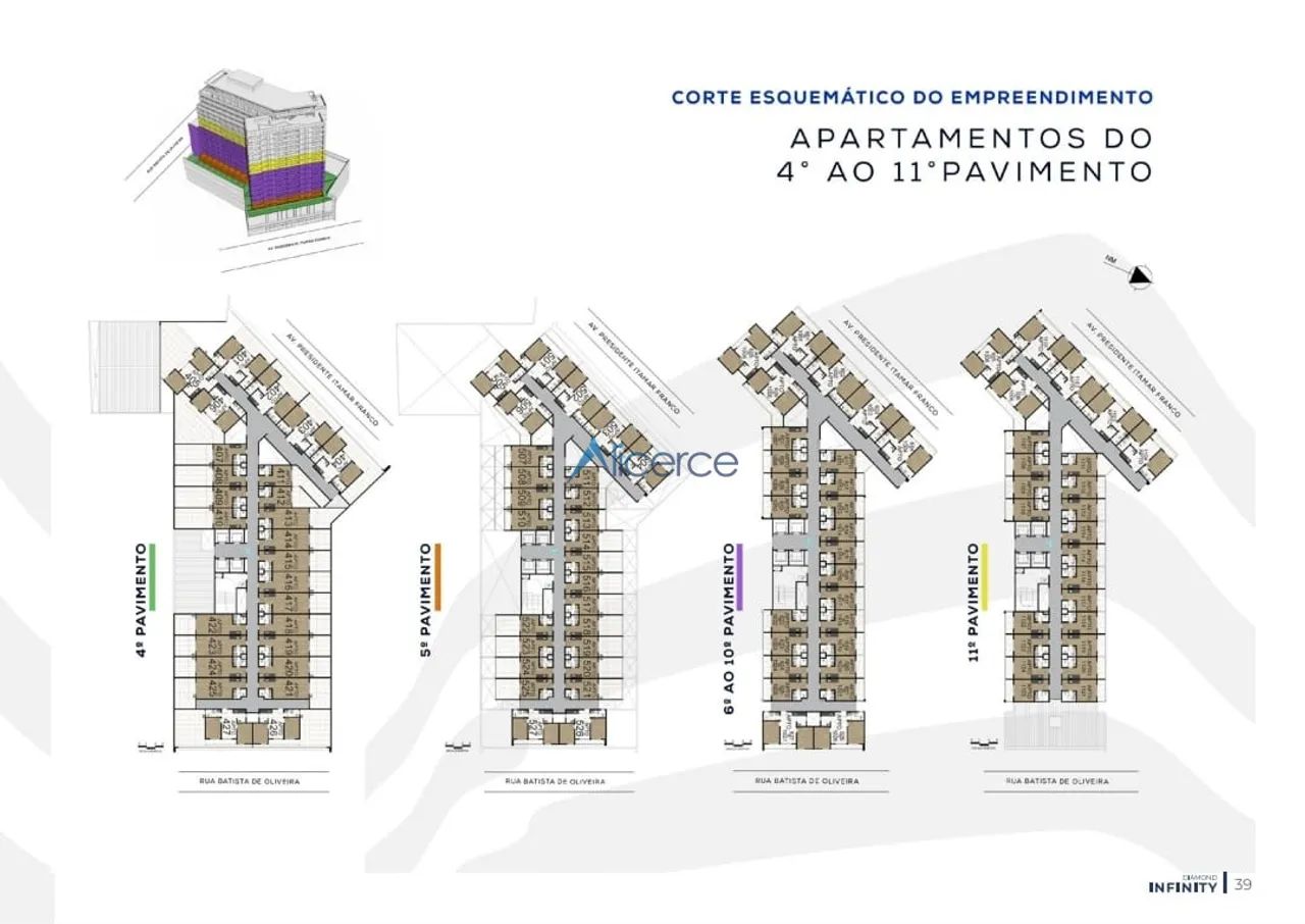 Diamond Infinity: Studio à venda com área externa e de lazer completa no Centro. - Foto 4