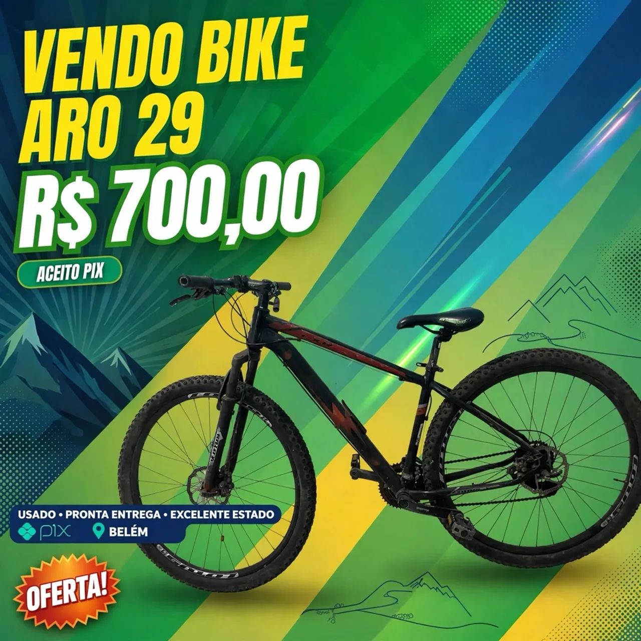 VENDO BIKE ARO 29
