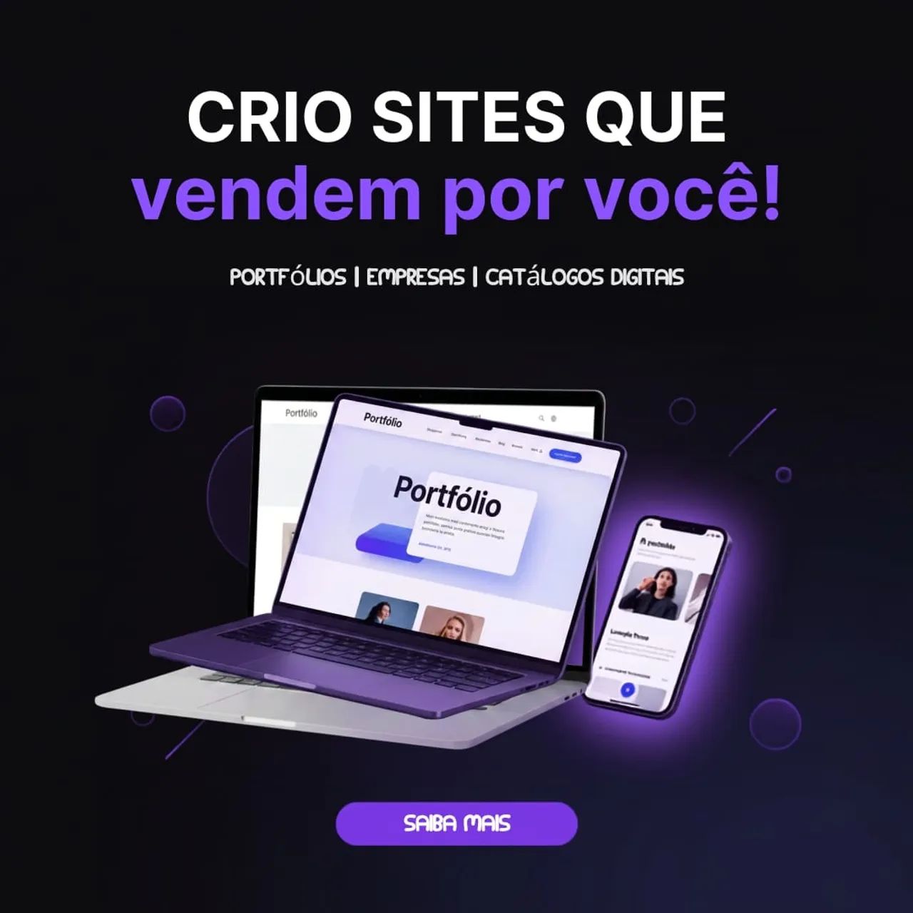     Criação de Sites Profissionais | Portfólio, Empresas e Catálogos