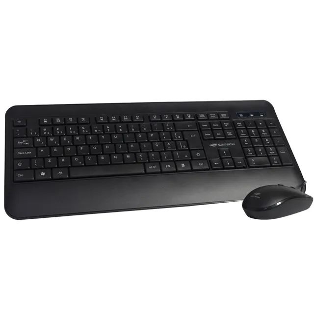 Kit Teclado e Mouse C3Tech KT-200BK - WZetta