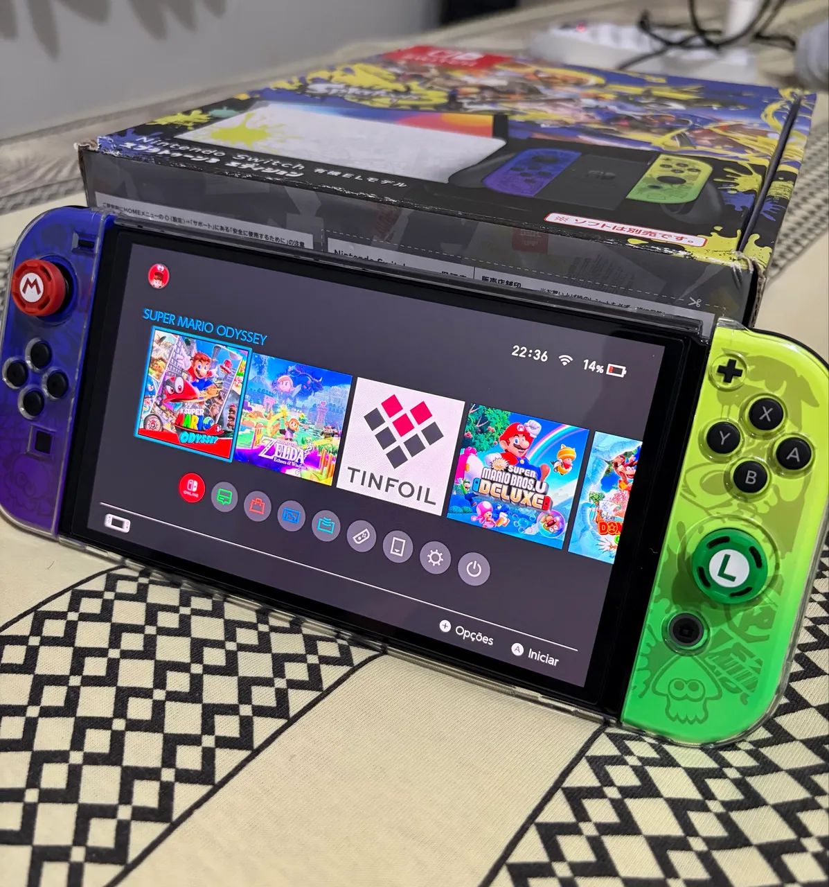 Nintendo Switch OLED - Desbloqueado - Foto 3