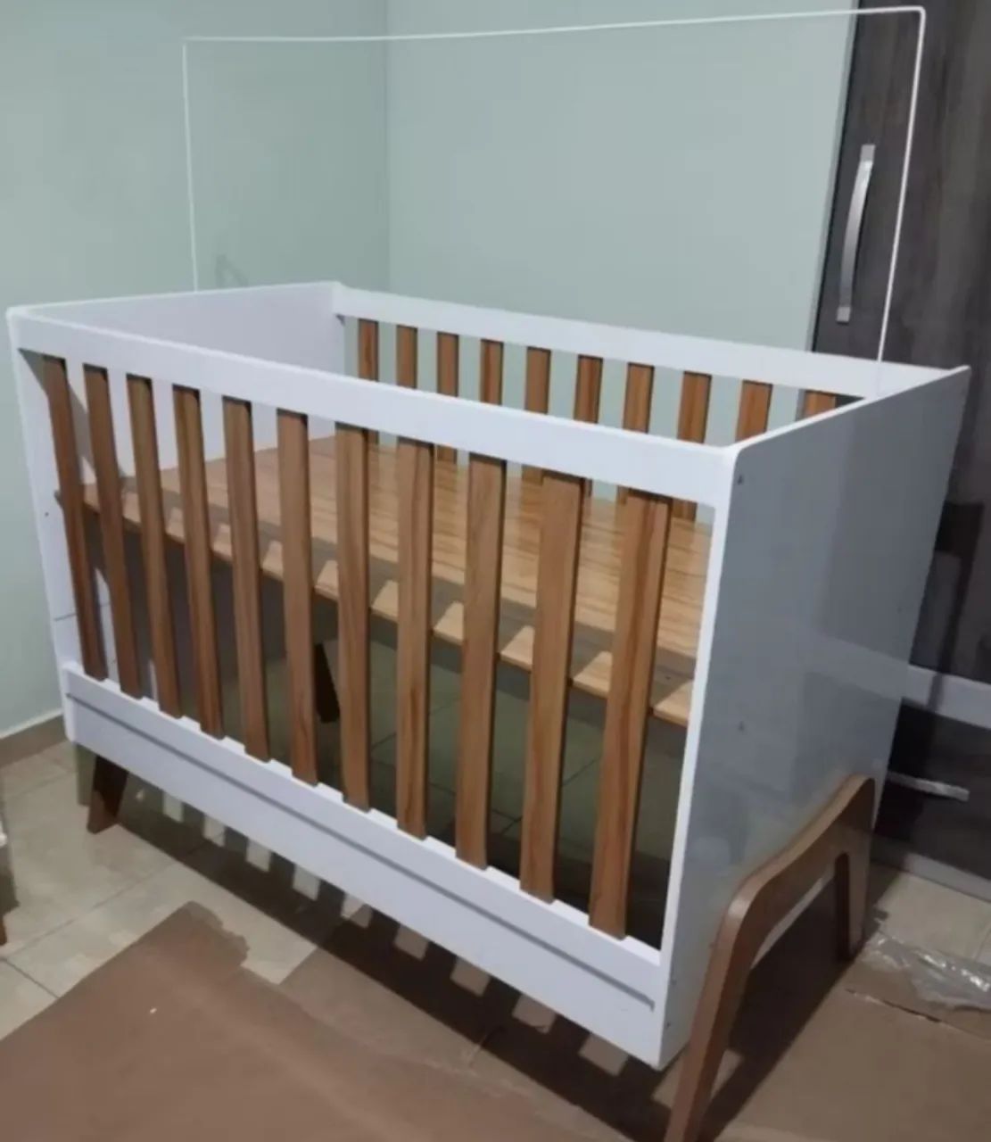 Berço 5 em 1 mais Colchão 