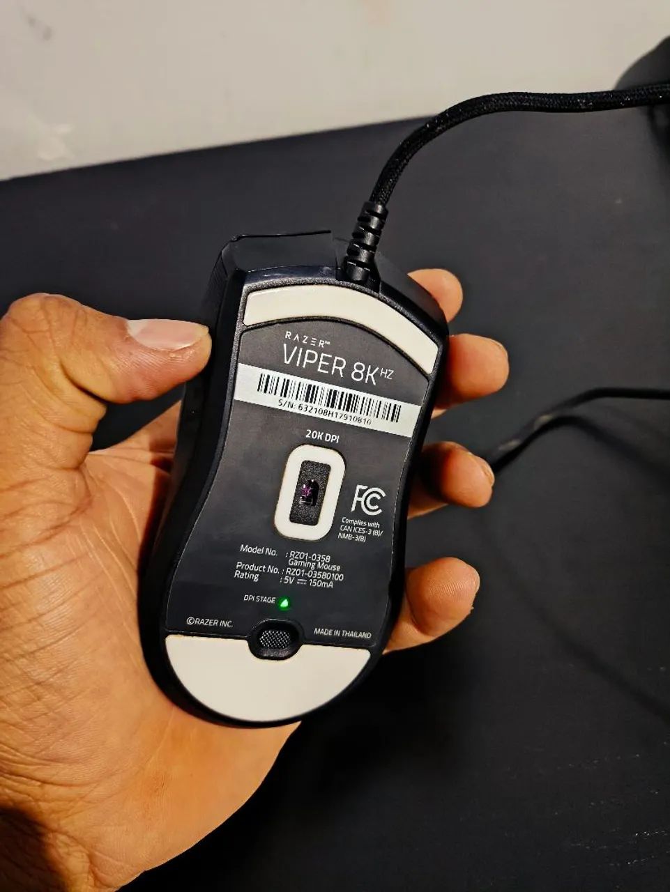 Mouse Raze Viper 8KHZ  - Foto 3