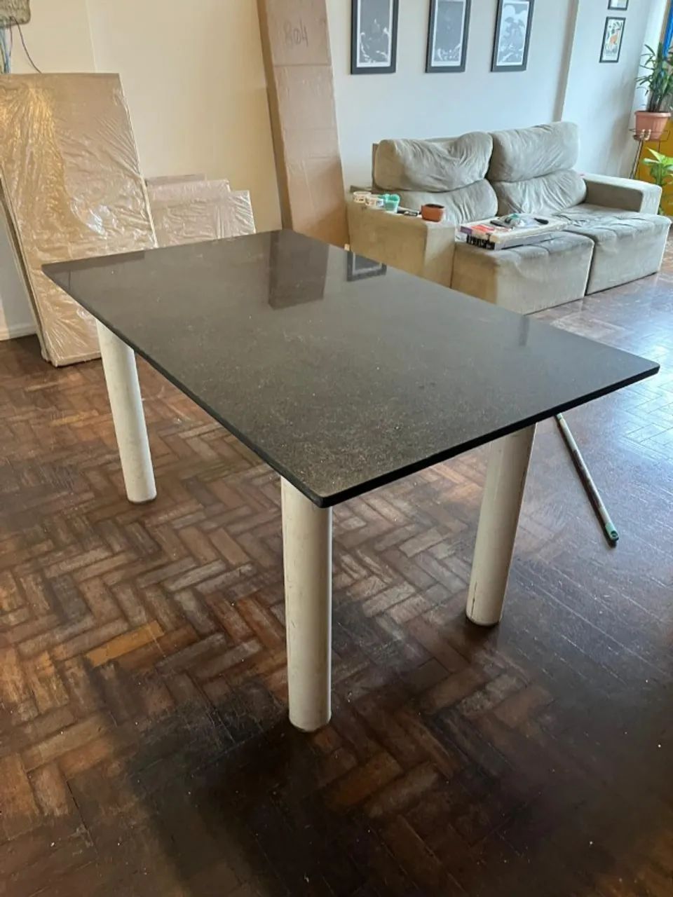 Tampo de mesa de granito + suporte - Foto 2