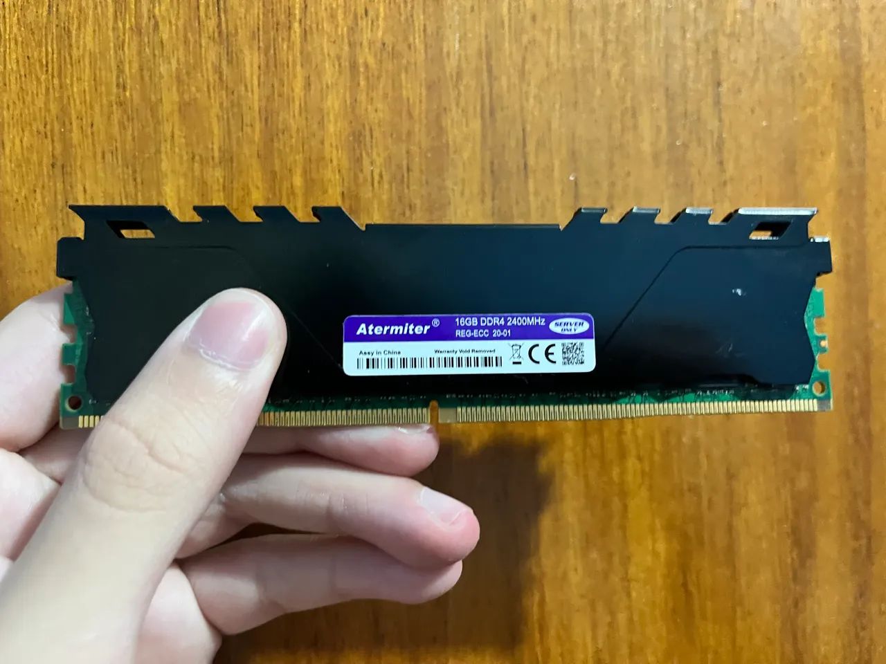Mem ória ram 16gb 2400mhz ECC - Foto 2