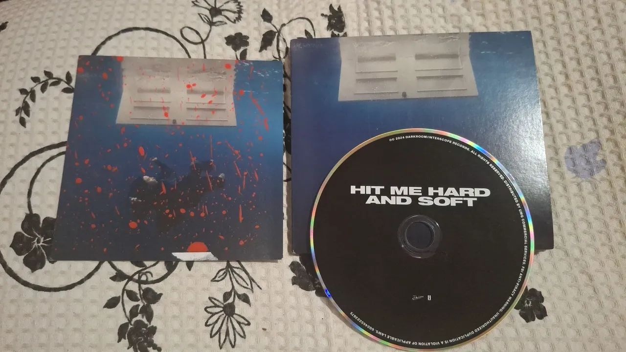 CD billie hit me hard and soft Edição limitada 