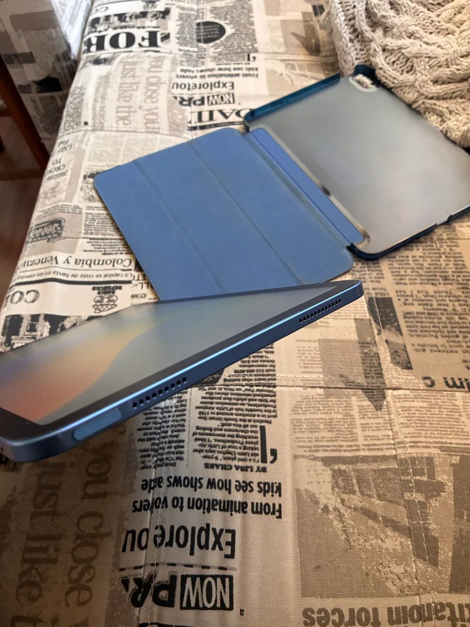 iPad 10ª Geração Azul (2024) - Impecável! + Capa Protetora [BH e Região] - Foto 4