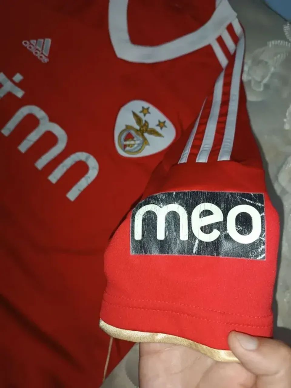 Camisa Original 2011 Benfica Portugal Adidas Tamanho GG  - Foto 5