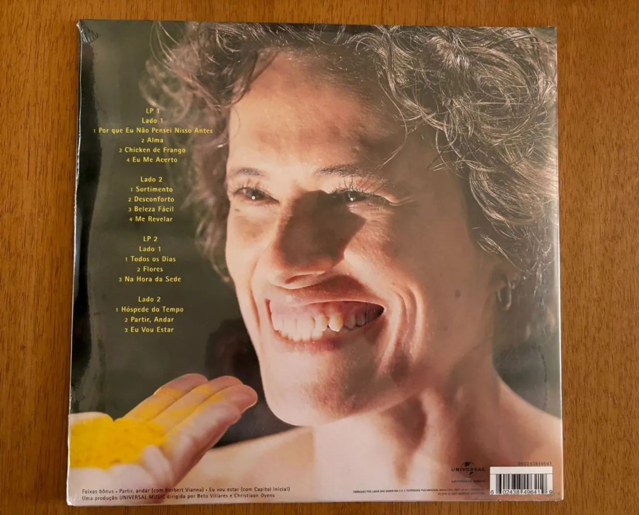 LP lacrado disco de Vinil Zélia Duncan Sortimento  - Foto 2