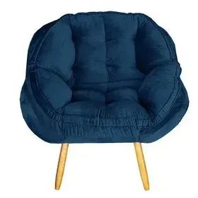 Poltrona Decorativa Verona Suede Deluxe - (Entregamos)!