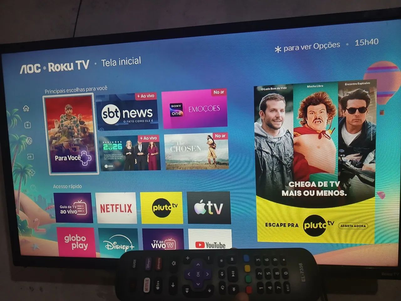 Smart tv aoc 32