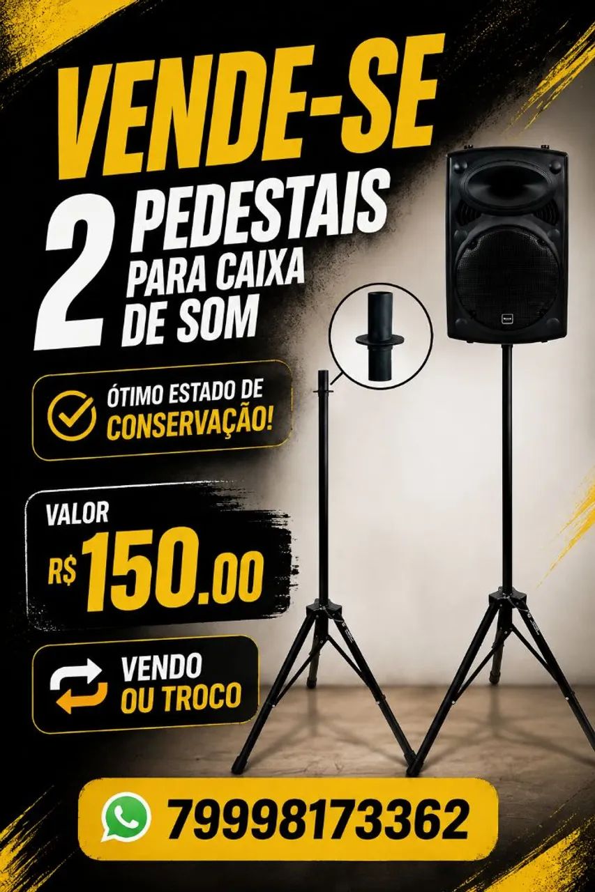 Pedestal para caixa de som 