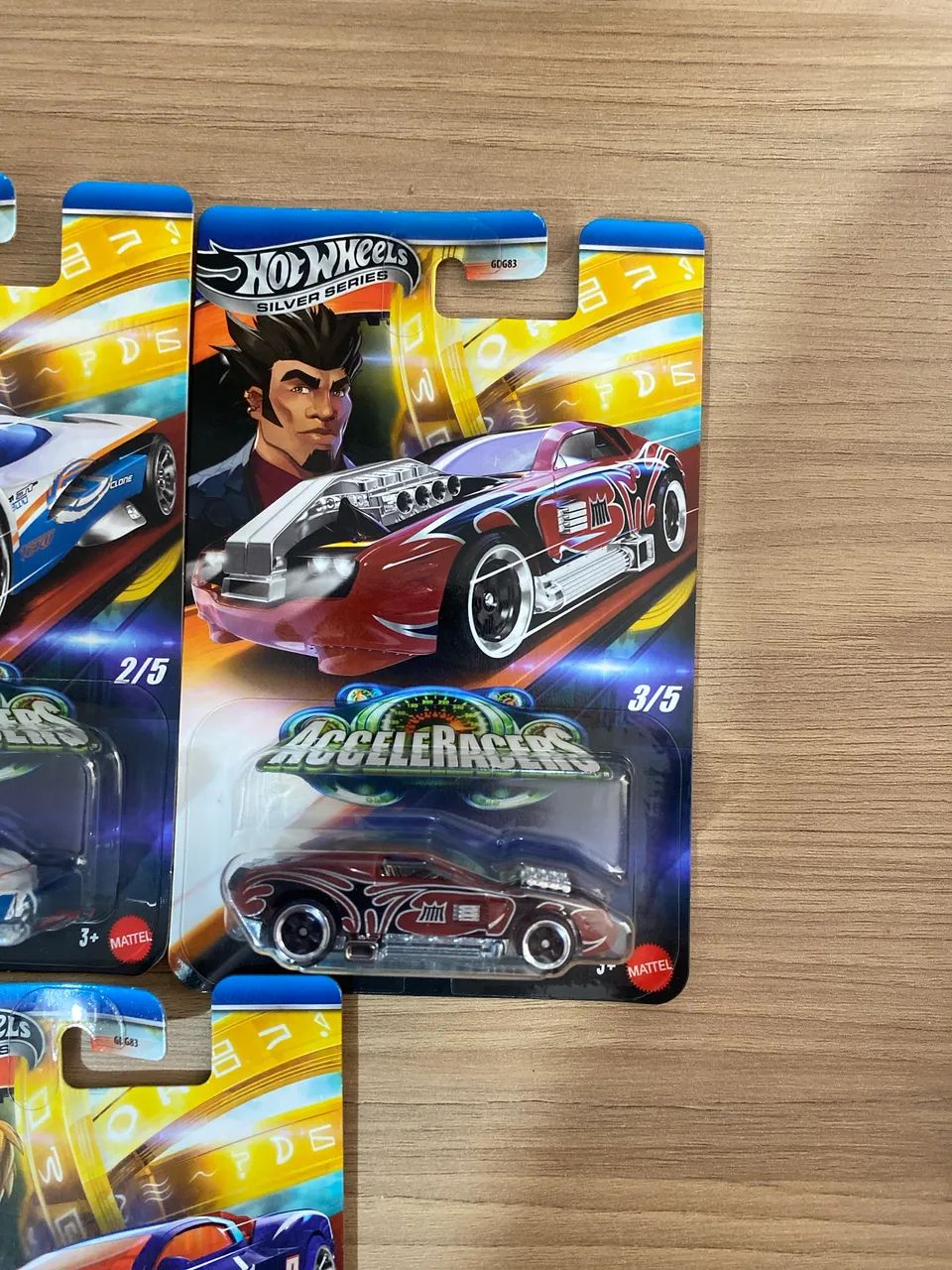 Hotwheels Acceleracers Silver Séries Set Completo - Foto 4