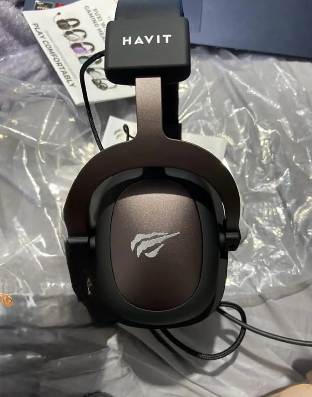 Headset Gamer Havit H2002D Lacrado  - Foto 3