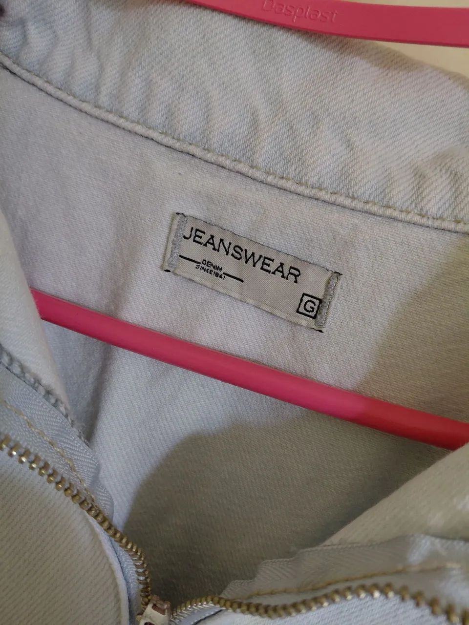 Macacão jeans jeanswear tamanho G  - Foto 3