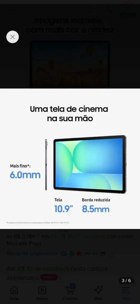 Vendo Tablet Samsung S10 FE - Foto 3