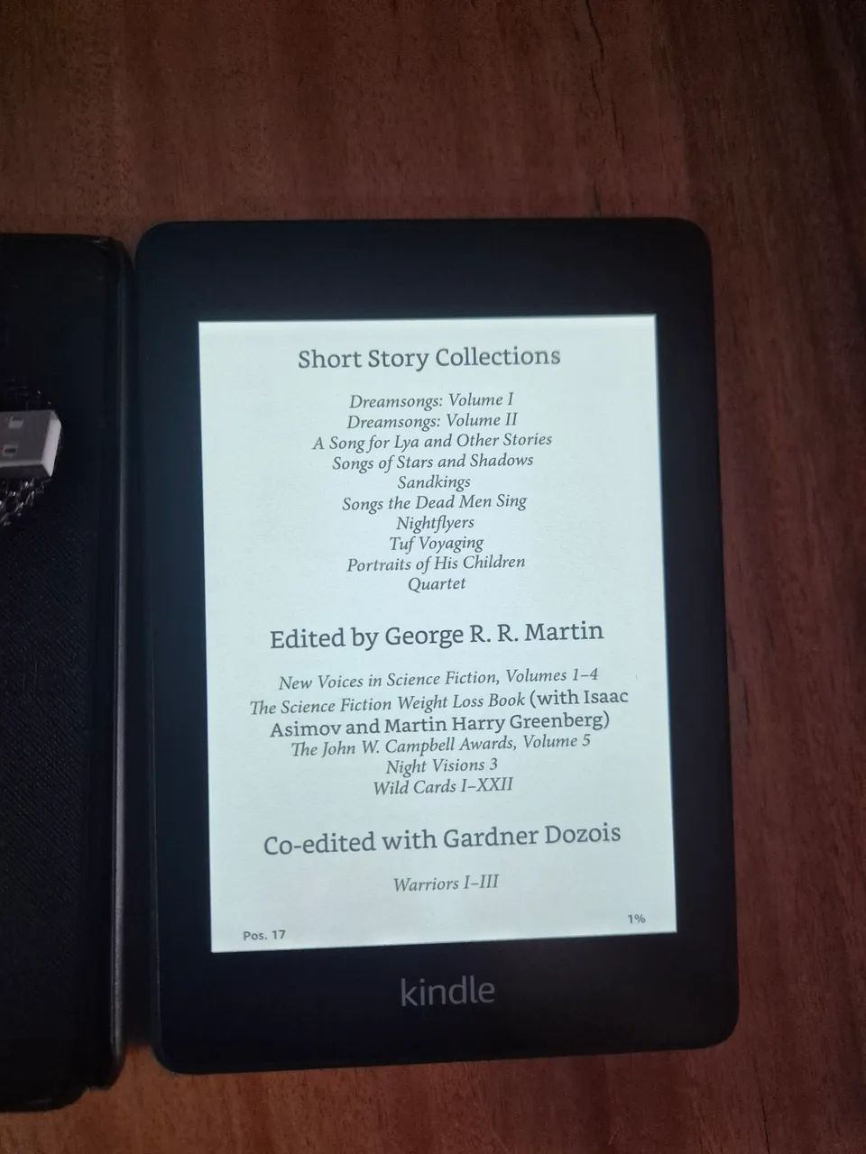 Kindle Paperwhite 10. Á prova de agua. Usado so na capinha - Foto 2